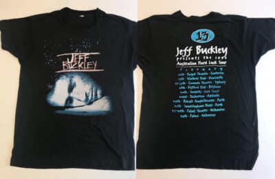 Vintage Jeff Buckley Hard Luck Tour T-Shirt, 90s Concert Tour T