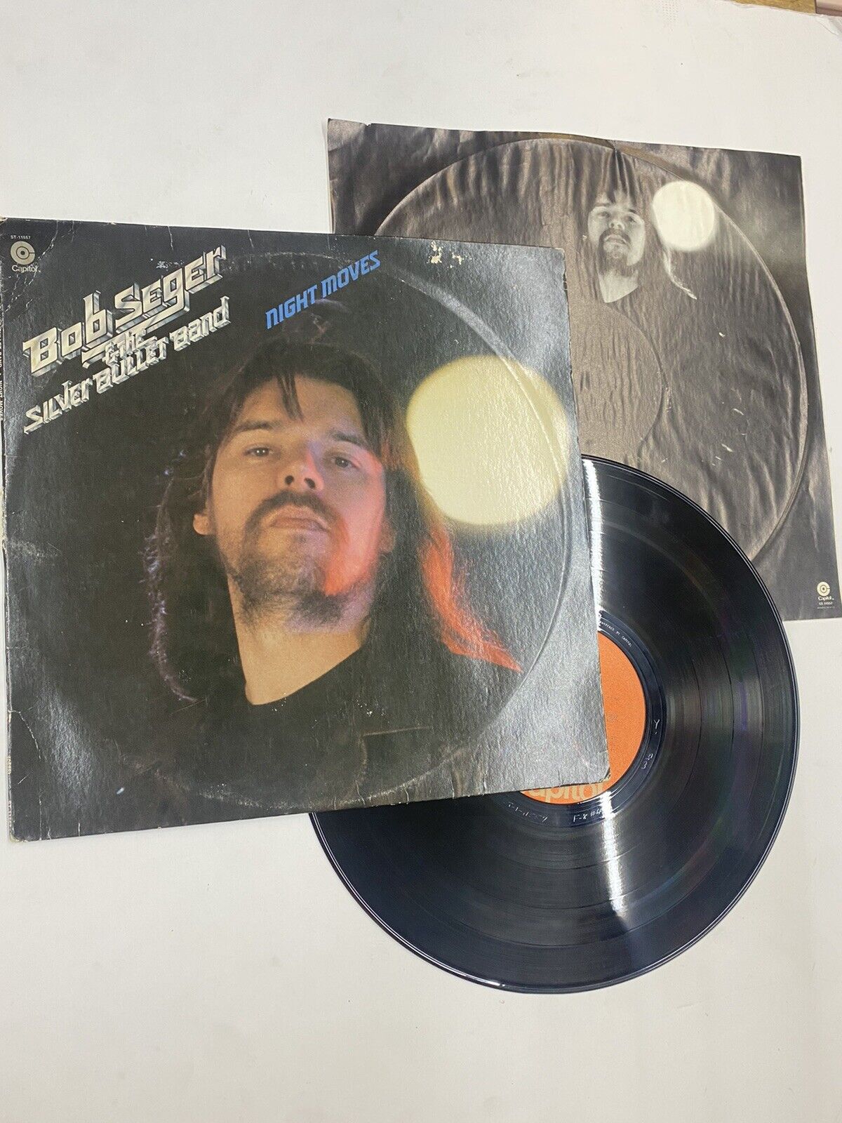 Bob Seger and the Silver Bullet - Band Night Moves Vinyl LP Record 1976 ST-11557