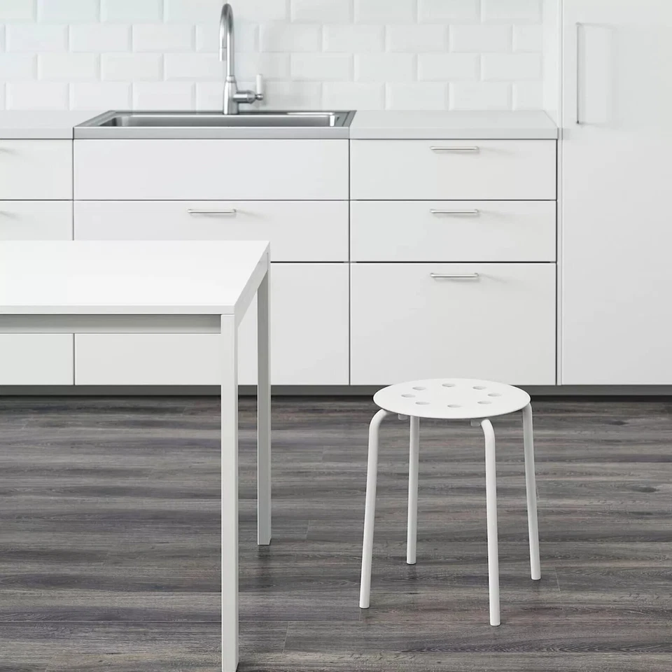 45CM Stackable Steel Stool Durable And Holds 80kg For Home School Office Bar - Image 4 of 4