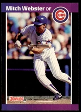 1989 Donruss Mitch Webster Baseball Cards #459