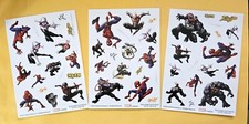 Spider-Man/ Spidey Sticker Sheet Lot Of 3