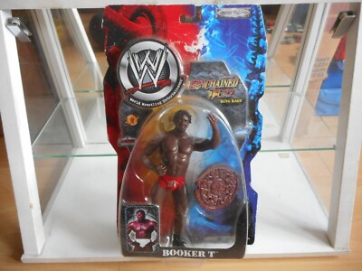 Jakks Pacific WWE Unchained Fury Ring Rage Booker T auf Blister
