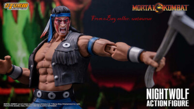 Storm Toys Dcmk16 1/12 Mortal Kombat Nightwolf Action Figure In