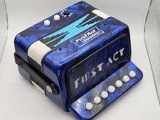 Child's First Act Discovery Toy Accordion, Blue