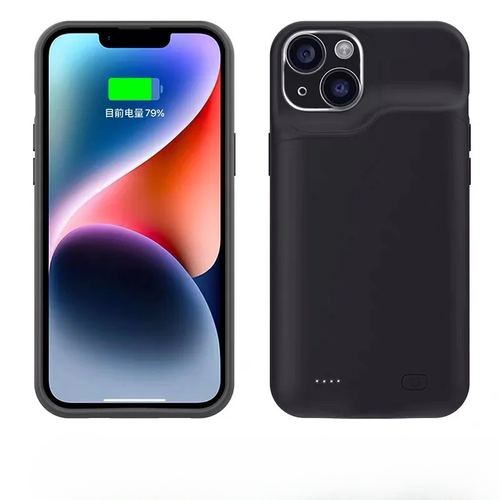 10000mAh Akku Hülle für iPhone 15 Pro Max XS XR Mini Powerbank Lade Power - Bild 31 von 48