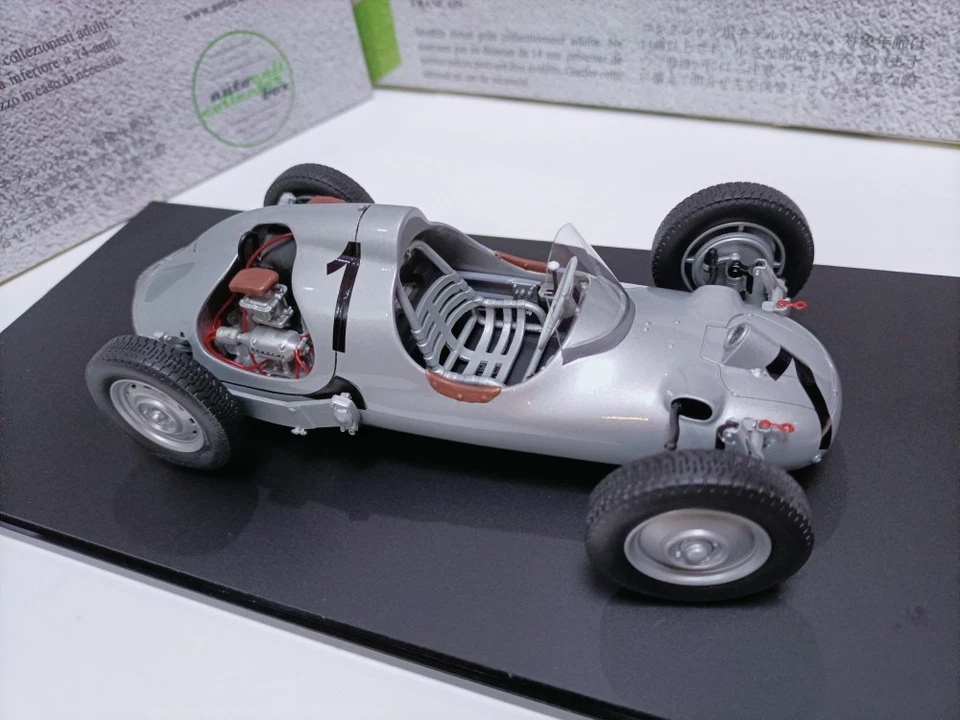 Autocult 1:18 Porsche Otto Mathe Un Coche Armado Dios Fragmento Coche Avión Modelo Foto 4 de 4