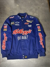 Vintage Nascar Chase Authentics Drivers Line Kellogg's Tony Jacket Size Xl