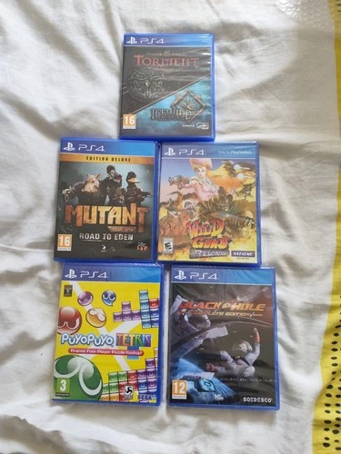 Lot 5 Jeux PS4