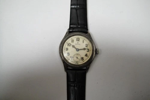 Antique Rolex  Watch, Sterling Silver Case! Running!