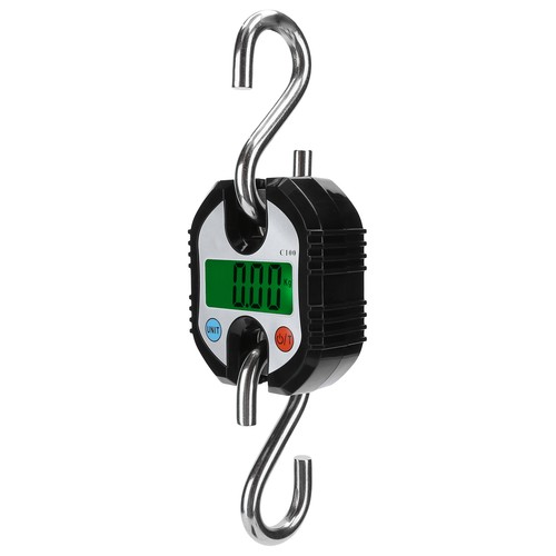 Bilancia gru 150 kg LCD digitale gancio elettronico peso da appendere per pecore lu - Foto 15 di 21