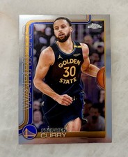2025-26 Topps Chrome - Stephen Curry Base-#201 Warriors