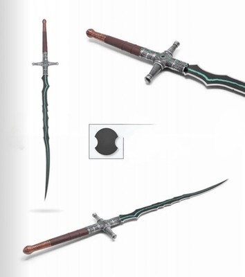 Star-lined Sword Full Metal ELDEN RING 1:1 scale life size 50.75  Wall Mount