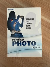 Corel PaintShop Photo Express 2010 Software For Microsoft Windows XP, 7 Used