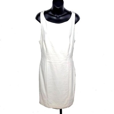 Zara Basic White Dress Size Large
