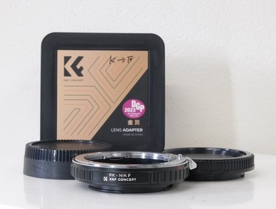 [Top MINT] K&F Concept Lens Adapter for Pentax K Lens to Nikon F Mount Japan