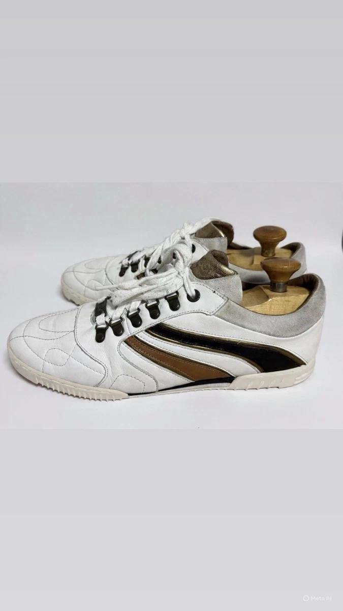 Dolce&Gabbana Leather Upper White Casual Shoes for Men for  display picture 2
