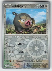 Lechonk 155/198 Scarlet & Violet Base Set Reverse Holo