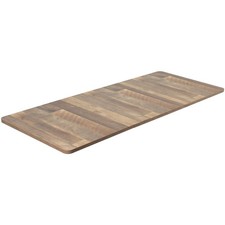 VIVO Reclaimed Wood 71 x 30 inch Universal Table Top for Sit Stand Desk Frames