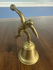 Bowling Man Top Ringing Bell Vintage