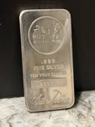 New Listing10 oz. SilverTowne Silver Bar - Trademark Prospector Design - 999 Fine