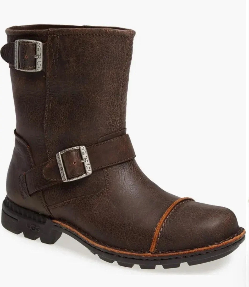 UGG M Biker Boots with Upper Leather for Men for Sale | Shop  display picture 2