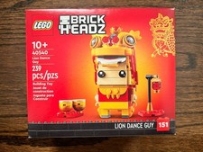 Lego BrickHeadz Lion Dance Guy 40540 Lunar New Year New Factory Sealed Box 2022