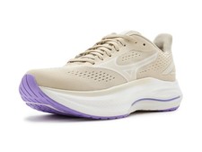Mizuno Women's Wave Inspire 22 Sneaker, Summer Sand/White, 9.5