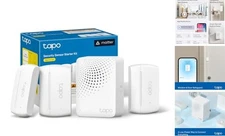  Door Sensor Starter KIT, Matter Compatible, 3X Smart Door Window Contact 