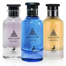 Jean Lowe Immortal, Matiere & Azure Eau de Parfum Sprays 100ml (3.4 oz) by Maiso