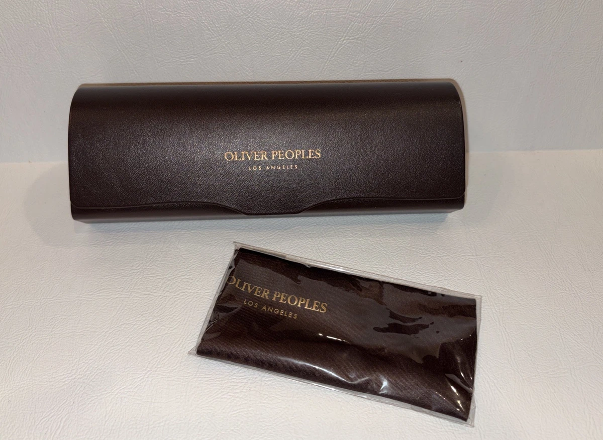 Vintage Oliver Peoples Eyeglass Case W Hilco VR 105 1.25+ Bronze Readers  Unisex Oliver Peoples Unisex Eyeglass Cases & Storage | eBay main image 4