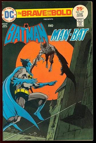 Brave and the Bold #119 High Grade Bronze Age Vintage Batman Comic 1975 VF-