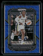 Crystal Dangerfield 2023-24 Panini Prizm WNBA Blue Wave Dallas Wings #29