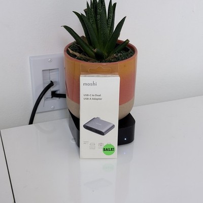 New Moshi USB-C to Dual 3.1 Gen 1 USB-A Adapter Gray 99MO084214