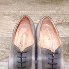 $695 Neiman Marcus GRAVATI Women's 8 M Suede Oxford 4269 Grey * add $15 Trees — photo 5