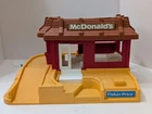 Vtg 1989 Fisher-Price McDonald'sPlayset W/ Drive Thru Restaurant Toy USA
