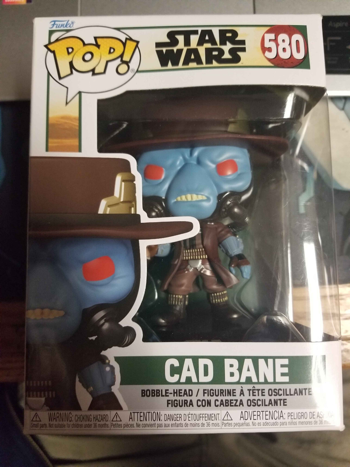 Funko Pop! Vinilo: Star Wars - Cad Bane #580