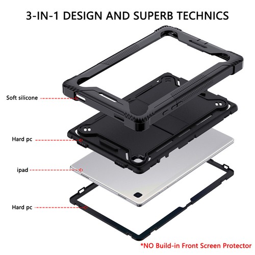Für Apple iPad 8. 7. 6. 5. Generation 10,2" 9,7" Stoßfeste Schutzhülle - Bild 11 von 18