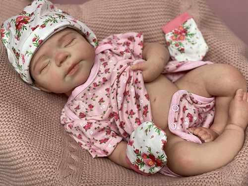 Muñecas de niña realistas Pascale boca abierta cuerpo completo platino sólido silicona - Imagen 10 de 11