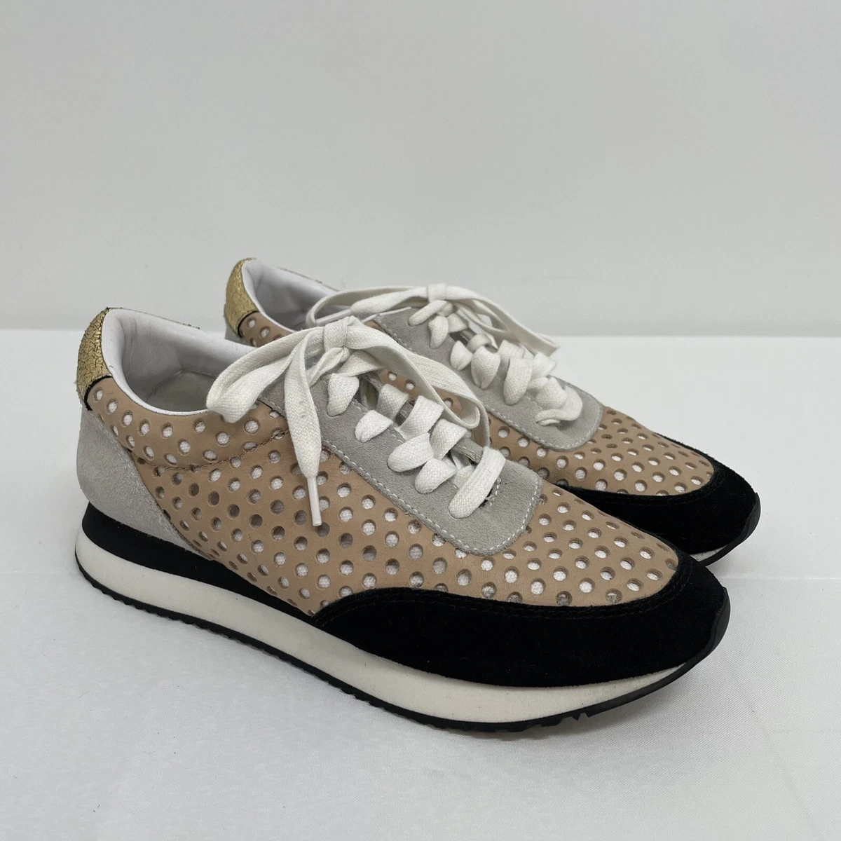 Loeffler Randall Alfie Lace-Up Platform Espadrille Sneaker Leopard -  Walmart.com