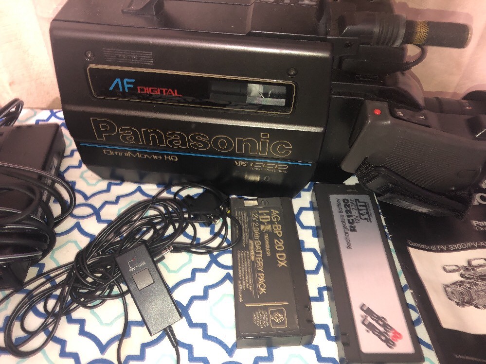 Vintage Panasonic OmniMovie VHS HQ PV-330D Digital Effects Vintage Panasonic OmniMovie VHS HQ PV-330D Digital Effects