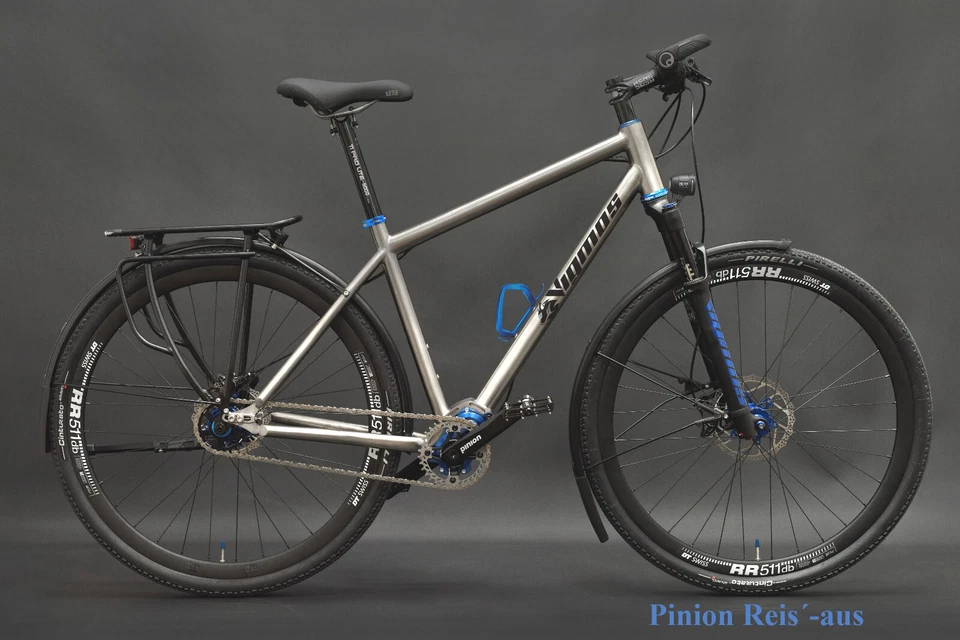 Herren Titan titanium Reiserad individuell bike Rohloff 28 bicycle Rad Fahrrad - Bild 4 von 4