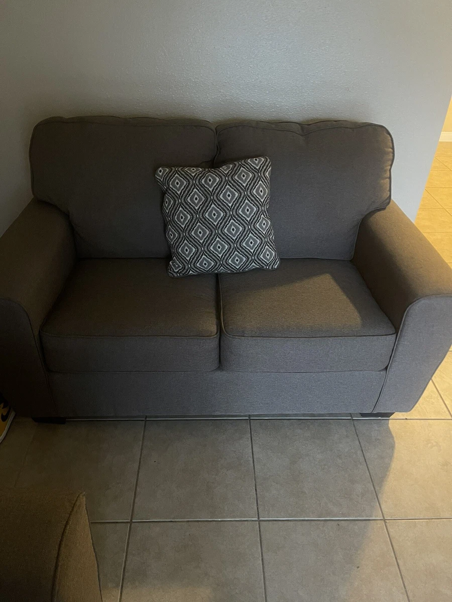 Gray Cashmere Sofa Love Seat eBay