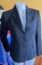 Women's J. Crew 100 Wool Blazer-Sz 6-EUC-Lined-Black-Classic-Warm for Winter