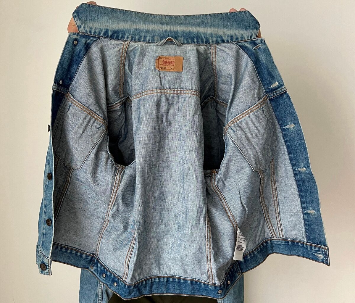 VINTAGE LEVI'S 70500 04 BLUE DENIM TRUCKER JACKET SIZE L | eBay VINTAGE LEVI'S 70500 04 BLUE DENIM TRUCKER JACKET SIZE L | eBay