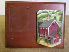 Batesvillie FARM LIFE Coffin End/Plaque Casket Life Symbols Memorial-HandPainted