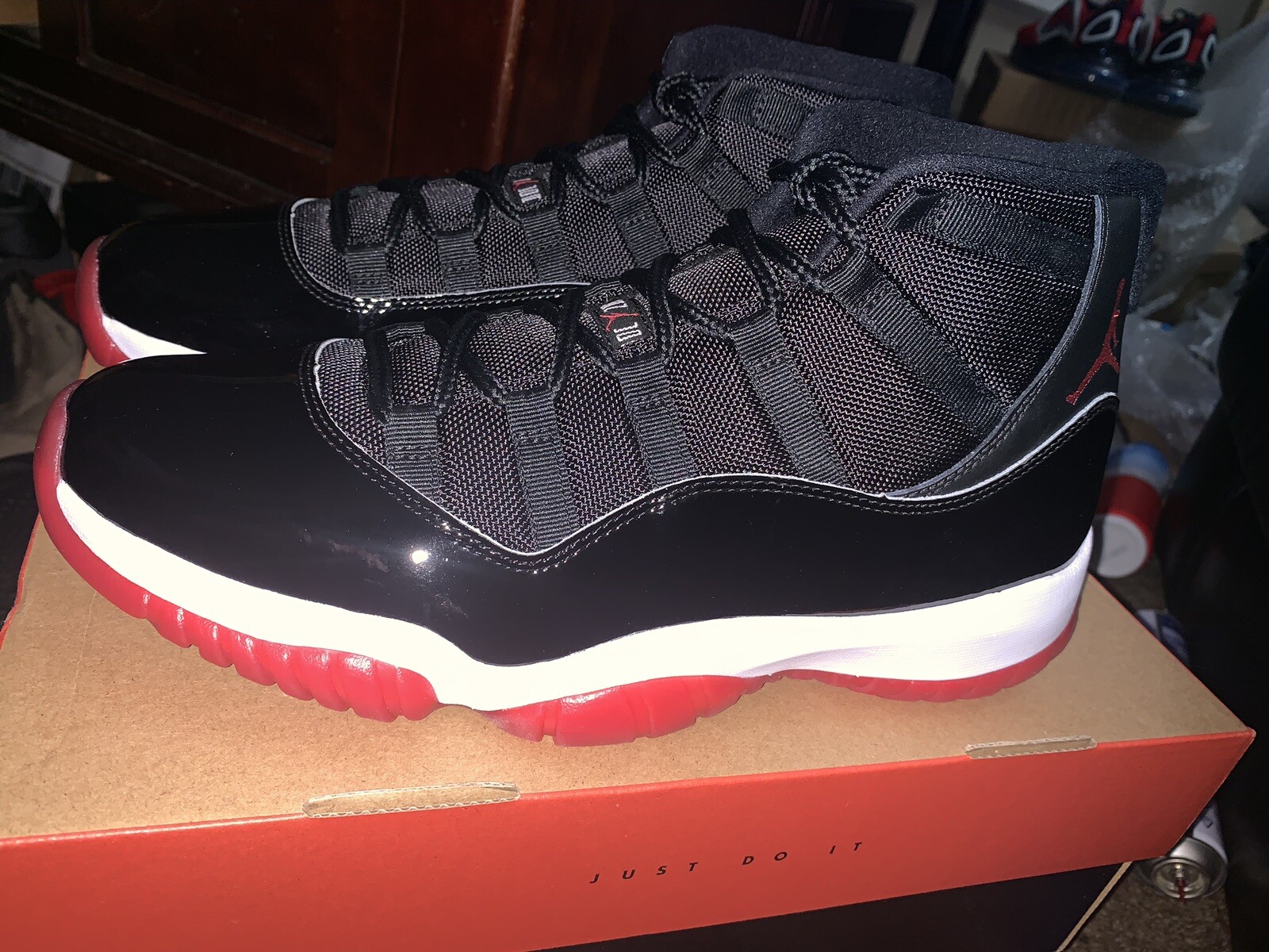 bred 11s size 12