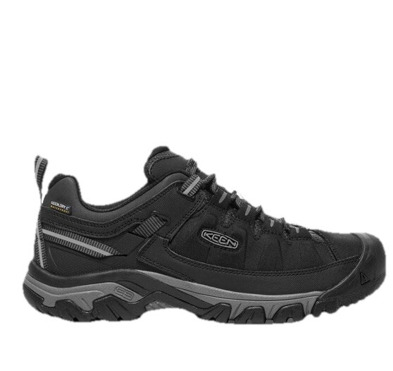 Keen Men's Targhee II Waterproof Hiking Boots in Black/Steel Grey Size 7.5