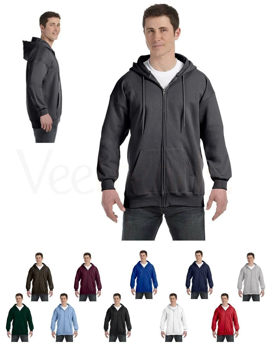 Hanes men's full zip ultimate heavyweight fleece hoodie cheap