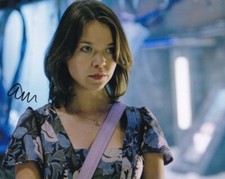 ANNA MAXWELL MARTIN signed Autogramm 20x25cm DOCTOR WHO in Person autograph COA
