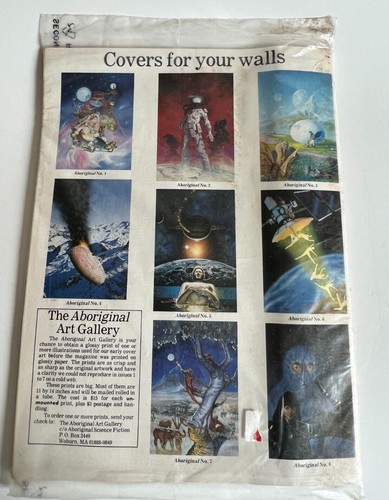 Aboriginal Science Fiction 1992 Magazine In Original Packaging Plastic Not Read - Picture 4 of 4